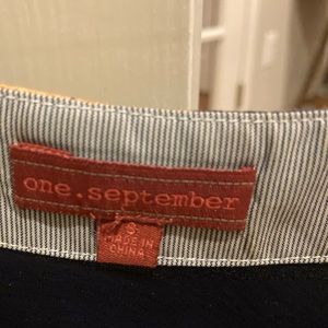 Navy blue small blouse